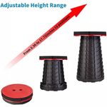 📌Price Drop❗️❗️Classy foldable stool available🔥🔥🥳Portable Retractable Stool Folding Stool⭕️Retractable stool⭕️. 1.Adjustable Height - The stool can be freely adjusted to your desired height, and i
