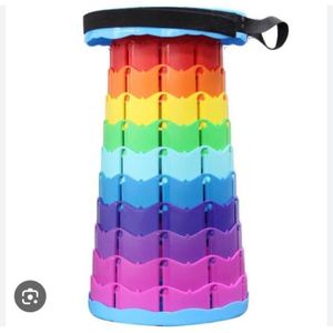 📌Price Drop❗️❗️Classy foldable stool available🔥🔥🥳Portable Retractable Stool Folding Stool⭕️Retractable stool⭕️. 1.Adjustable Height - The stool can be freely adjusted to your desired height, and i