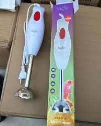 Electric Hand Blender Stick Blender Handheld Immersion Blender with Stainless Steel Blades Hand Blender Food Blender Electric Stick