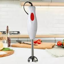Electric Hand Blender Stick Blender Handheld Immersion Blender with Stainless Steel Blades Hand Blender Food Blender Electric Stick