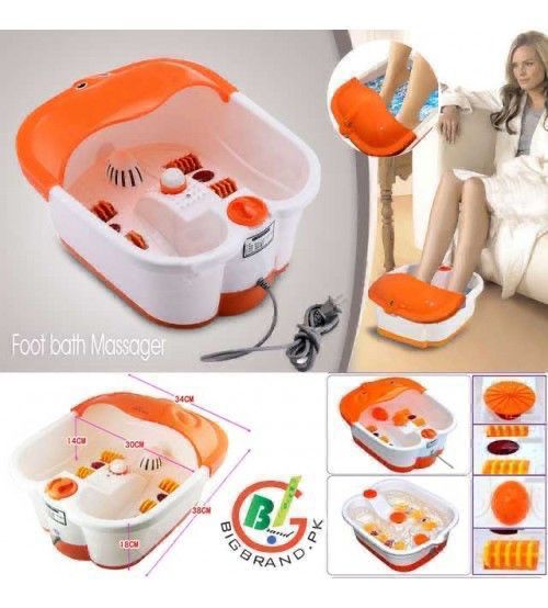 Professional Electric Foot Bath Massager With Infrared Foot Spa Massager With Roller
