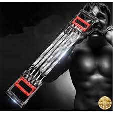 Multifunction Pedal Spring, Three Purpose Chest Expander, Stable Performance Convenient to Use Spring Chest Developer Fitness Equipment for Men Women tummy trimmer