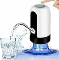 Automatic Water Dispenser for Water Carafe, Water Pump, Electric Dispenser, USB Charging – Long Battery Life – Water Dispenser with Tap for Carafes Quality Water Extractor