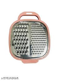 Adjustable Stainless Steel Vegetable Slicer Carrot Grater Potato Cutter Kitchen Vegetable Fruit Tools , grater with case and plastic cover for cheese, vegetables & spice