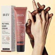 Retinol Hand Cream Firming Anti-Aging Hand Lotion with Collagen, Retinol Moisturizer for Aging & Dry Cracked Hands, Care & Protects Skin, Nails & Cuticles