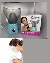 2 IN 1 Facial Steamer, Deep Cleaning Home Sauna Spa Sinuses Humidifier Atomizer Warm Mist Unclogs Pores Unisex