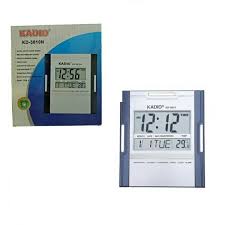 KADIO New Digital Jumbo Wall Mount & Table Temperature Display Clock Kd-3810 Lcd
