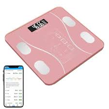Body Fat Scale Bluetooth, Smart Digital Weight Bathroom Scales Weighing BMI with Auto Calibration, USB Rechargeable Composition Monitors Smartphone App