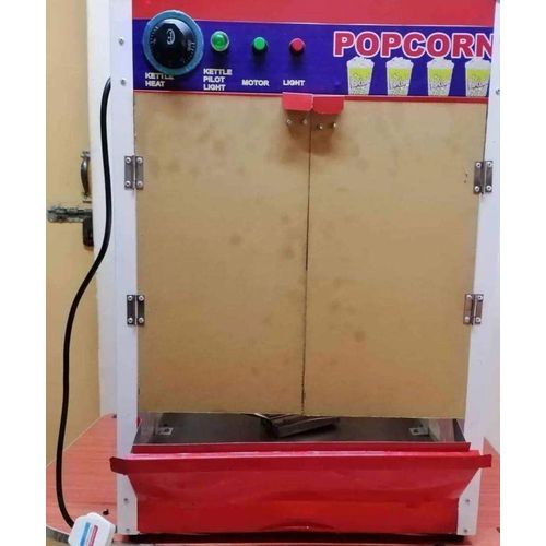 [CLEARANCE SALE] Popcorn Maker Machine Commercial.[Healthier Choice] This popcorn machine adopts heating coil with little oil used. Deliciously low-fat and all natural with no salt or artificial flavo