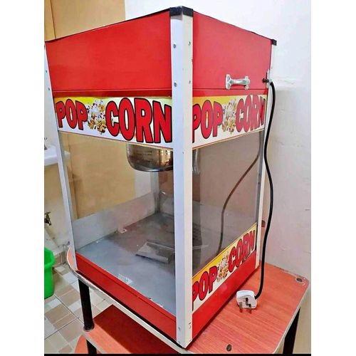 [CLEARANCE SALE] Popcorn Maker Machine Commercial.[Healthier Choice] This popcorn machine adopts heating coil with little oil used. Deliciously low-fat and all natural with no salt or artificial flavo