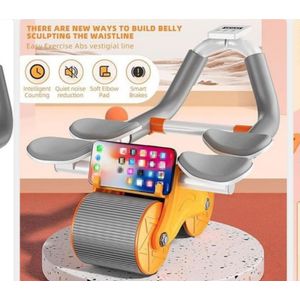 🍒FITNESS TO BEHOLD 🍒2 elbow pad automatic rebound fitness belly wheel roller.Precise 360° activation of the abdominal muscles

Automatic rebound ab rollerusiasts, our ab roller, an automatic rebound