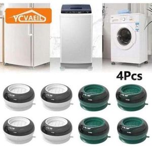 [NEW ARRIVALS] 4Pc Washing Machine Antivibration Anti Vibration Pads Shock And Noise Cancellation Pads