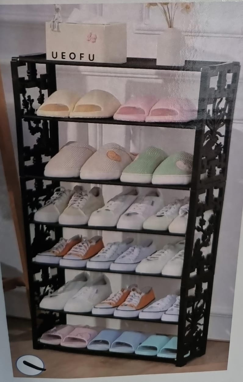 🍊7 layer Nordic wind simple multifunctional rack 😎🧏‍♀️Space Saving Portable Shoe Shelf for 21+ Pairs Ideal for Home, Bedroom, Closet & Entryway
Maximize your shoe storage in style with this 10-Tier