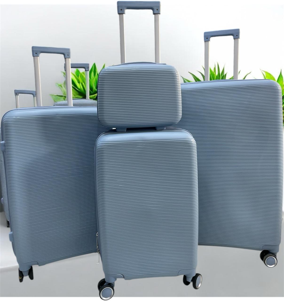 🥭🥭28 INCH 4 IN 1 UNBREAKBLE LAXURIOUS RUBBER SUITCASE BRIEFCASE TRAVEL BAG🪄🌱Made of brand new extra-thick PC+ABS  RUBBER materials for hard-shell, which make the luggage more durable