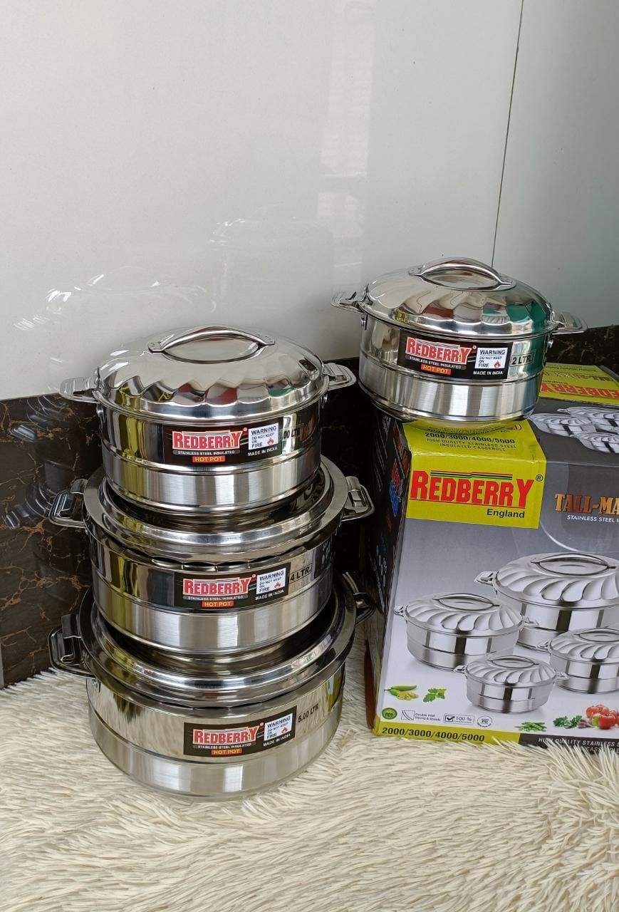 Tall maxx stainless steel hotpots