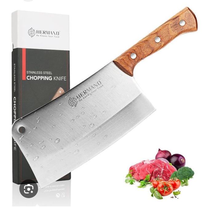 BUTCHER KNIFE. Butcher Knife Meat Cleaver, An 8-Inch Chopping Knife Designed For Heavy-Duty Kitchen Tasks.