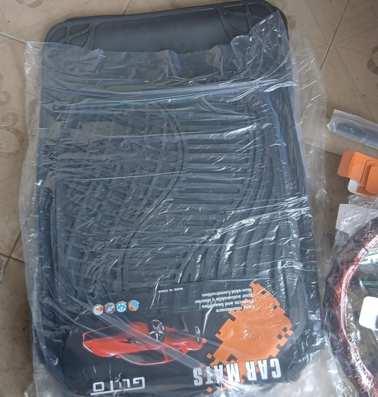 CAR FLOOR MATS. 5-Piece Set of Universal Car Floor Mats Designed to Protect Vehicle Carpeting From Dirt, Spills, and Wear.