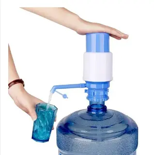 {OFFER!! OFFER!!} Portable Water Dispenser Pump Manual Water Pump Stand Plastic Cold Manual Water Pump