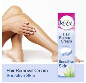 Veet Hair Remover Wax Kit With Shea Butter For Sensitive Skin