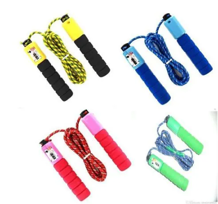 Kids Adjustable Fitness Exercise Skipping Rope with Digital Counter – Durable Jump Rope for Fun & Training, Ideal for Boys & Girls