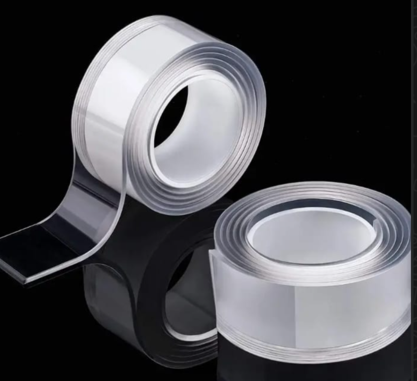 2M Nano Double-Sided Tape – Reusable, Heavy-Duty Wall Mounting Adhesive, Clear & Washable, No Residue, Strong Sticky Tape for Home, Office, Posters, Photo Frames