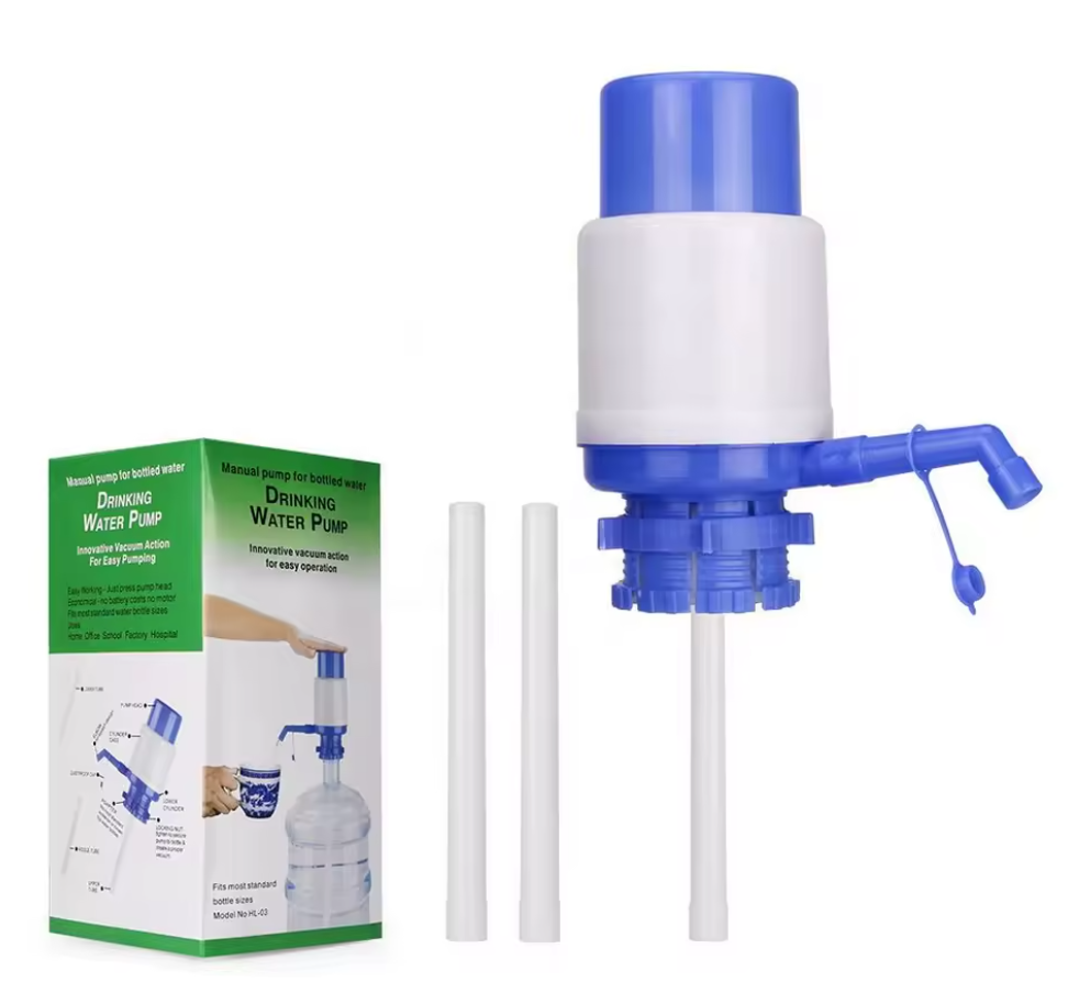 {OFFER!! OFFER!!} Portable Water Dispenser Pump Manual Water Pump Stand Plastic Cold Manual Water Pump