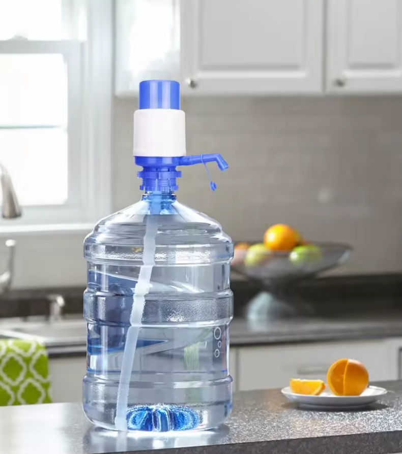 {OFFER!! OFFER!!} Portable Water Dispenser Pump Manual Water Pump Stand Plastic Cold Manual Water Pump