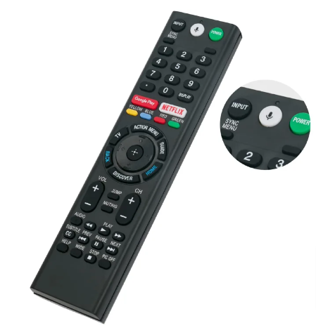 Sony Smart Tv Remote Control with voice command