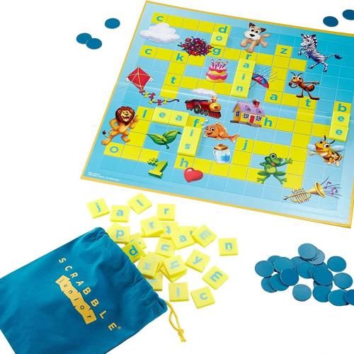 Mattel Scrabble Junior English Board Game