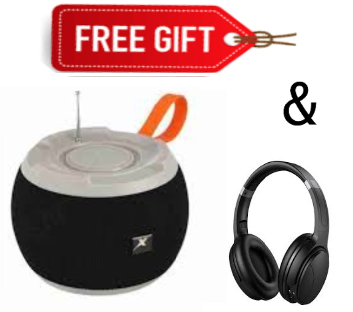 DISCOUNTED DEALS!! CASTON C15 WIRELESS BLUETOOTH SPEAKER+FREE HEADPHONES (USB/TF Card, Lightweight, Portable, High quality, X Bass, FM Radio)Bluetooth speaker+Free Gift