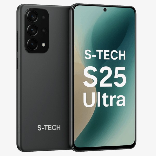 S-TECH S25ULTRA -6.7-inch FHD+ AMOLED Display 6GB RAM + 128GB Storage (Expandable), 5000mAh Dual sim-12 Months Warranty