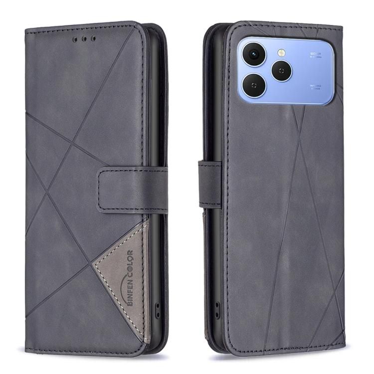 FLASH SALE DEALS!! Tecno Spark 40 Flip Cover (Black) -Scratch Protection, Quality PU Leather, Premium Soft-Touch