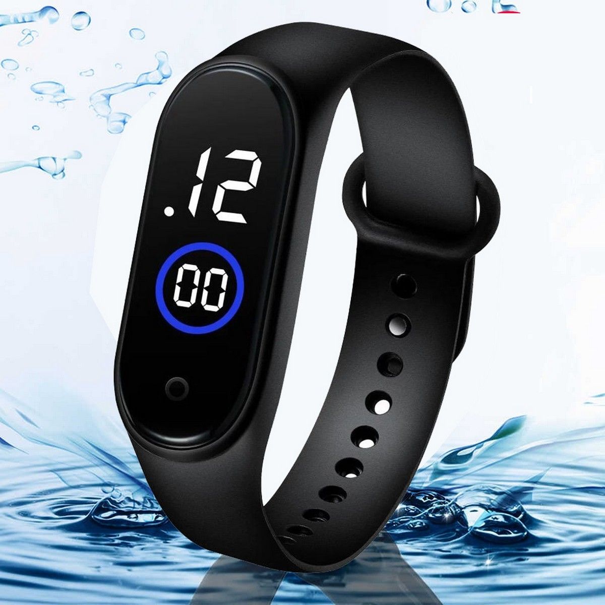 DISCOUNTED DEALS!!!Fashion Bracelet Watch for Kids Girls Boys Sport Electronic Wristwatch LED Waterproof Digital Clock Touch screen Touch screen made in China