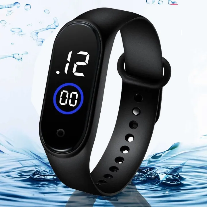 DISCOUNTED DEALS!!!Fashion Bracelet Watch for Kids Girls Boys Sport Electronic Wristwatch LED Waterproof Digital Clock Touch screen Touch screen made in China