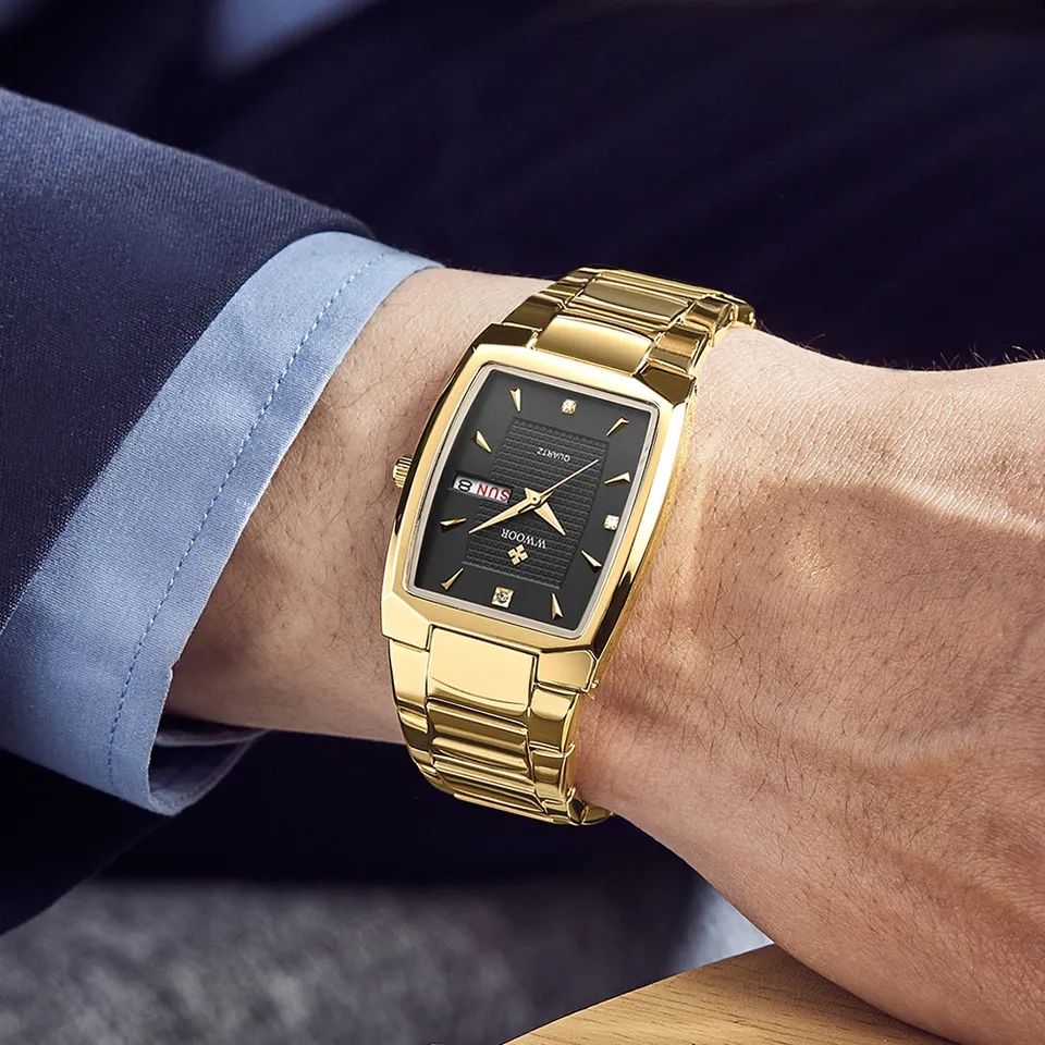 Men's Top Luxury calendar 30m water resistant watch