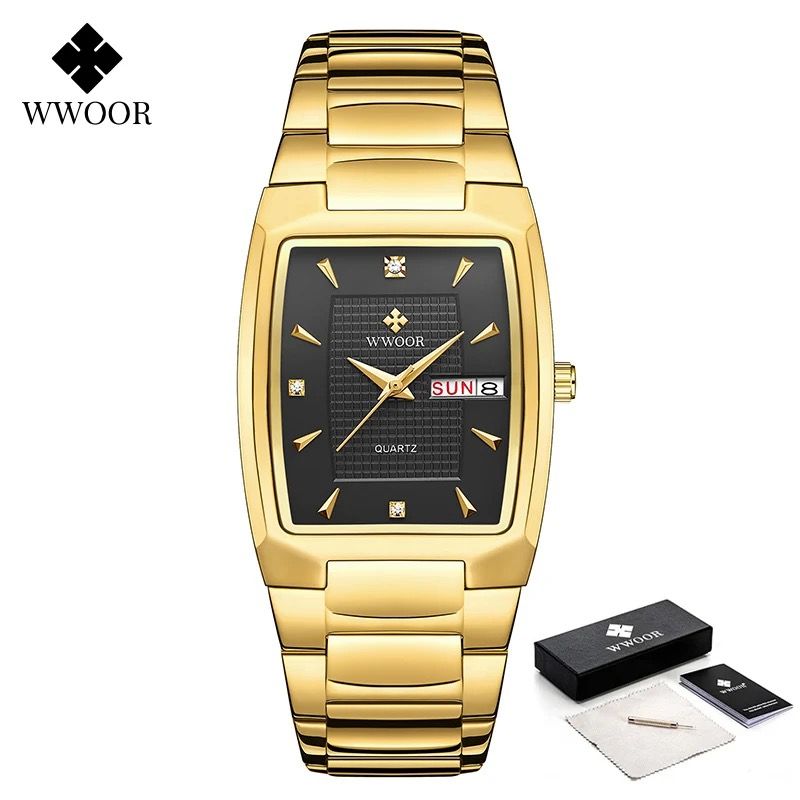 Men's Top Luxury calendar 30m water resistant watch