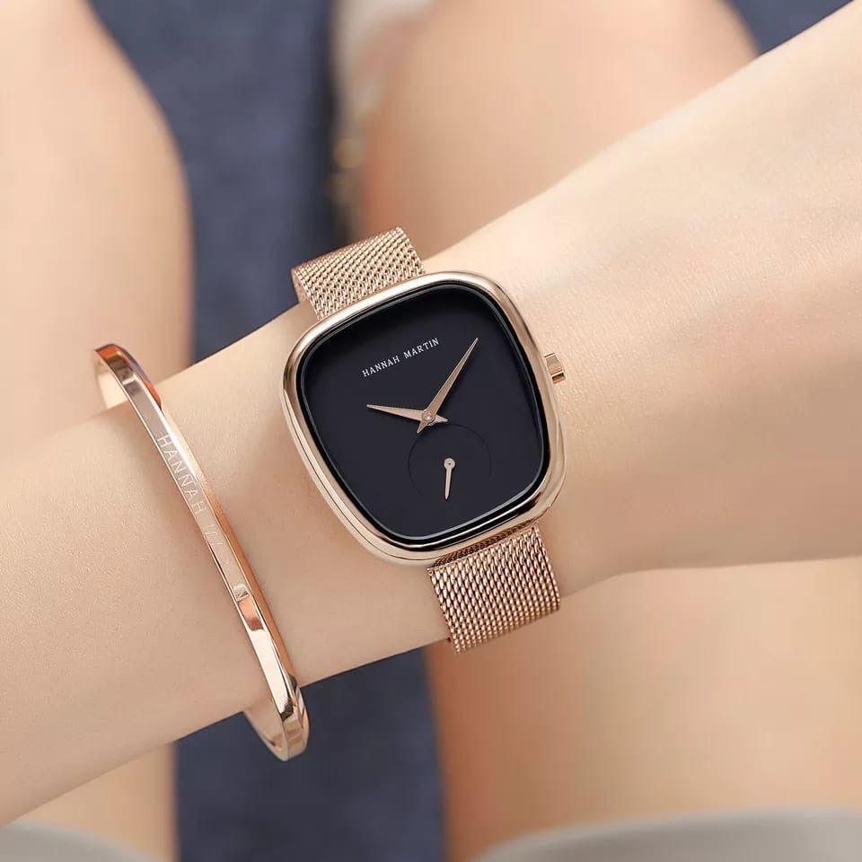 Hannah Martin Top luxury wrist watch with bangle set