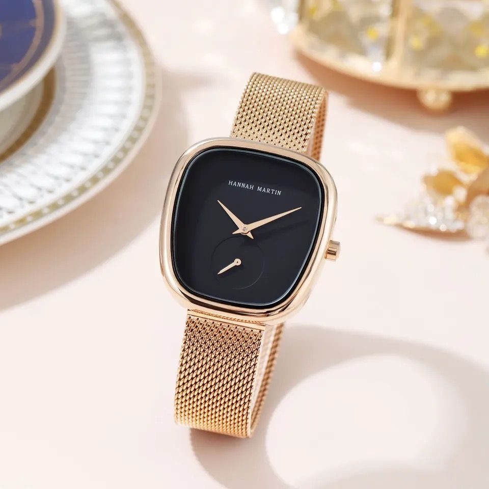 Hannah Martin Top luxury wrist watch with bangle set