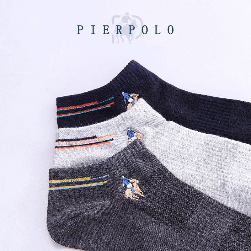 Pier Polo Ankle Socks 5Pairs mixed colours set