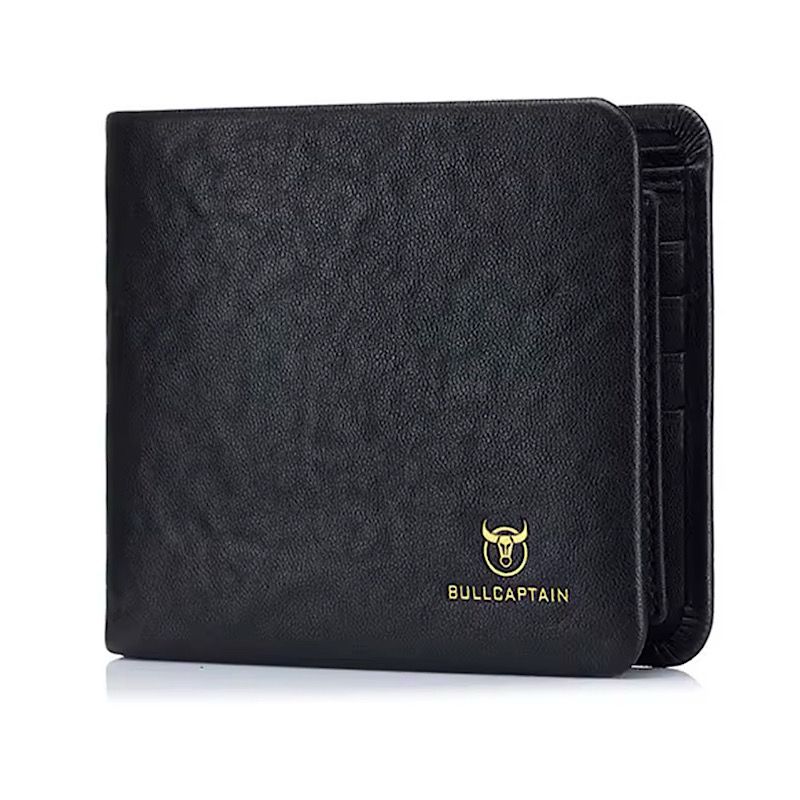 Bullcaptain Men's Genuine Leather Wallet