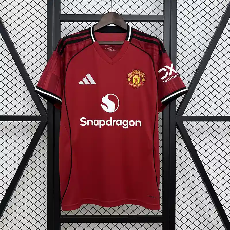 Manchester United Home Kit Fan Version 25/26 Season