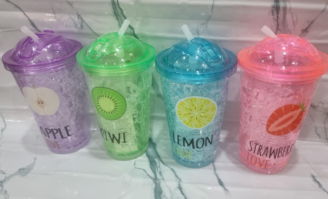 Smoothie Cup,Double Wall Frost Ice Smoothie Cup