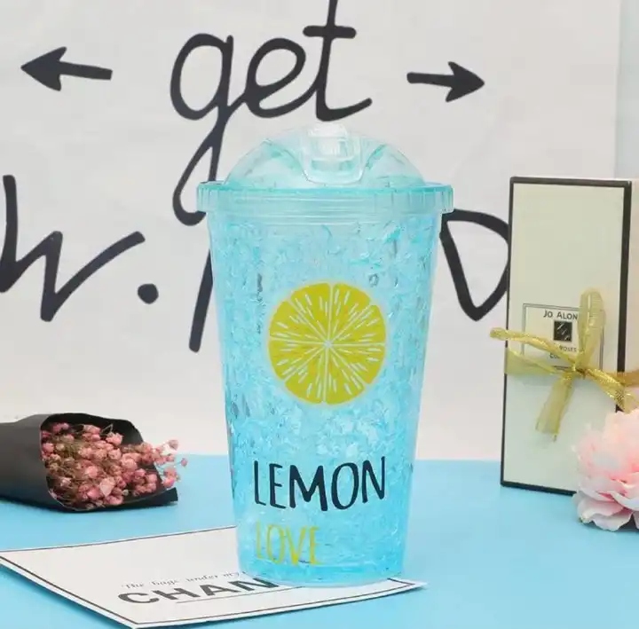 Smoothie Cup,Double Wall Frost Ice Smoothie Cup