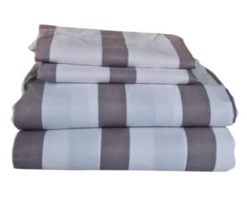 Quality Cotton Bed Sheet Set 2Bedsheets 2Pillowcases 5*6ft