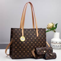 Women Handbags Fashion Women Shoulder Bags Official Bags 3Pcs