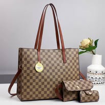 Women Handbags Fashion Women Shoulder Bags Official Bags 3Pcs