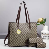 Women Handbags Fashion Women Shoulder Bags Official Bags 3Pcs