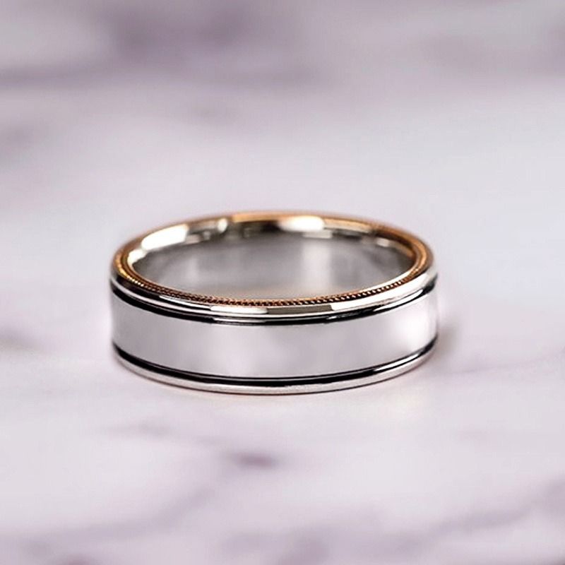 1/2/3 Pcs/Set Rose Gold Sparkling Zircon Rings Set For Ladies Luxury Proposal Engagement Rings Original Wedding Jewelry Gift