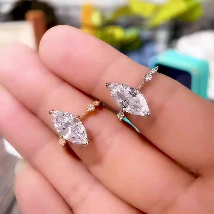 3.75 Carat White Pear Cut Top & Side Halo Lab Created Diamond Engagement Ring In 14k White Yellow Rose Gold For Women
