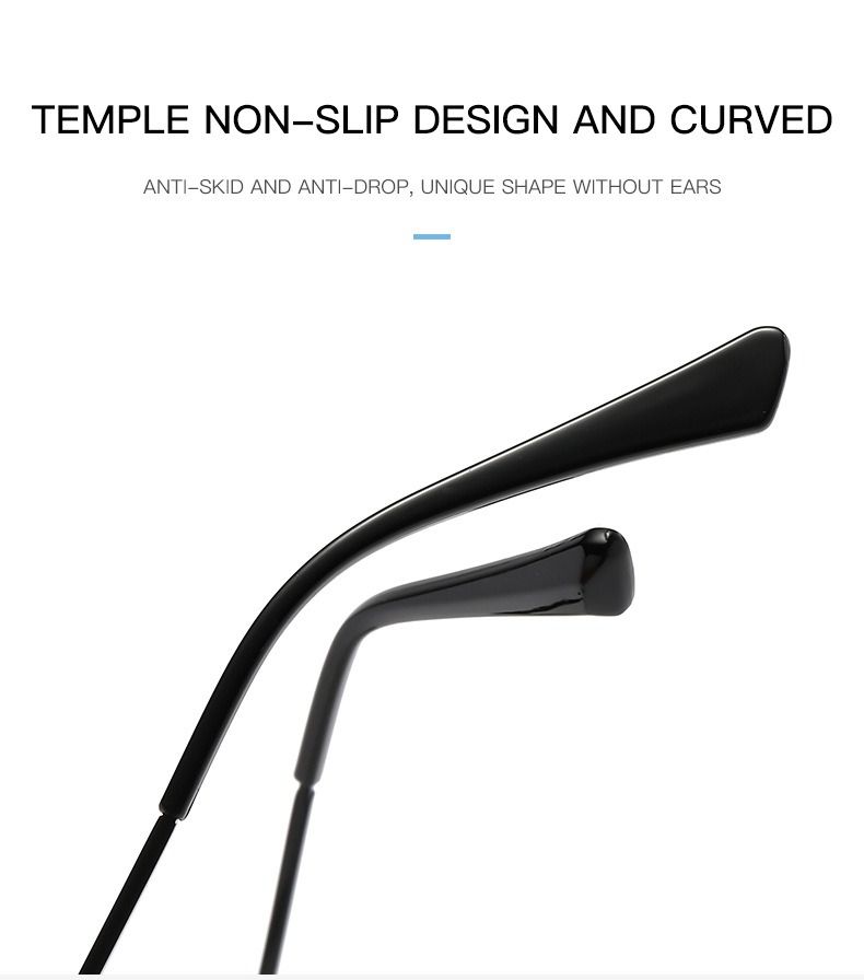 Fashion Metal Blue Light Blocking Glasses For Women, Anti-radiation Frame For Small Face Naked Makeup, Cat Eye Sunglasses Sunglasses Frame